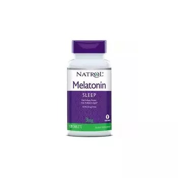 Natrol Melatonin 3 мг Нейтральный 120 табл.