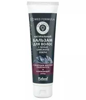 Натуральный бальзам д/волос ДОМ ПРИРОДЫ с ЭФИРНЫМ МАСЛОМ ГРЕЙПФРУТА освежающий уход, 150г