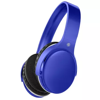 Наушники беспроводные PERO BH01 Blue, полноразмерные