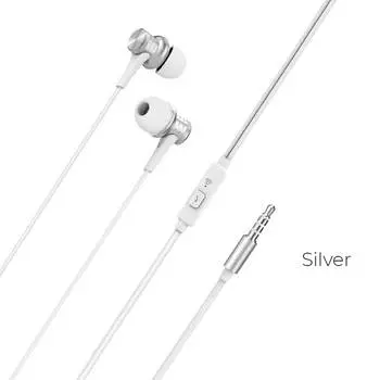 Наушники Borofone BM22 Boundless Universal Silver