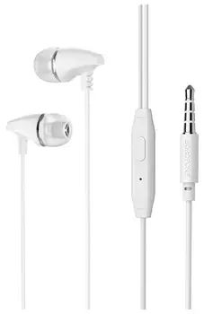Наушники Borofone BM25 Sound Edge Universal Earphones - White