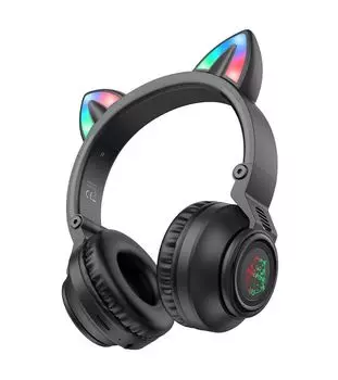 Наушники Borofone BO18 Cat Black 6974443384949