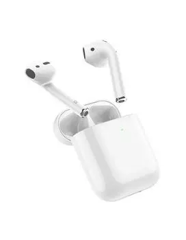 Наушники Hoco EW01 Plus с микрофоном (TWS), белые (53861)