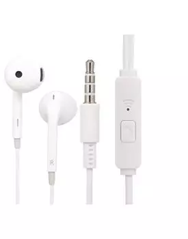 Наушники Lenovo HF170, jack 3,5mm, белые (PTM7C02406)