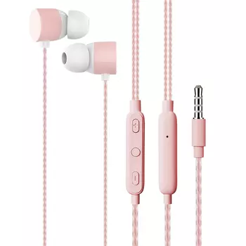Наушники PERO EP15 розовая