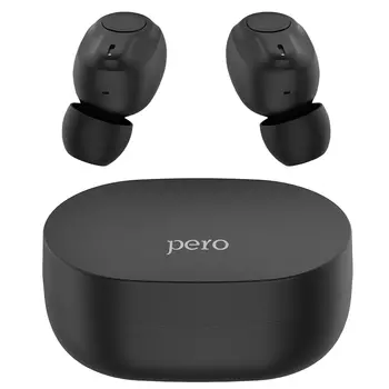 Наушники PERO TWS01 INVISIBLE Black