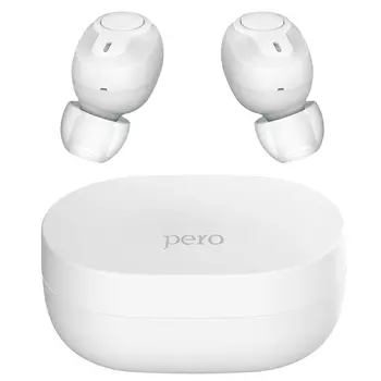 Наушники PERO TWS01 INVISIBLE White