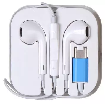 Наушники Red Line Stereo Headset WHS-17, Type-C, белые