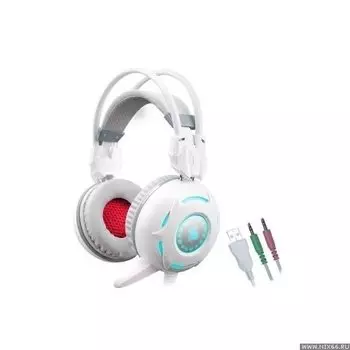 Наушники с микрофоном A4Tech Bloody G300 белый