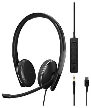 Наушники Sennheiser Epos ADAPT 165 USB-C II, черный 1000920