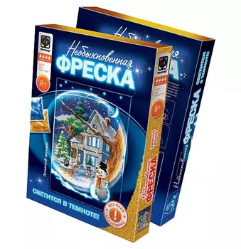 Необыкновенная фреска "Зимний вечер" 430054