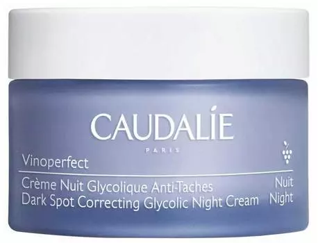 Ночной крем Caudalie Vinoperfect выравнивающий тон кожи с гликолевой кислотой 50мл