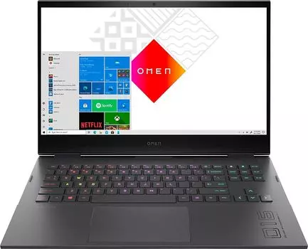 Ноутбук HP Omen 16-c0045ur silver (4E1R9EA)