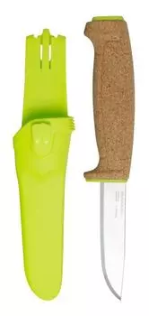 Нож Morakniv Floating Serrated (13686) салатовый