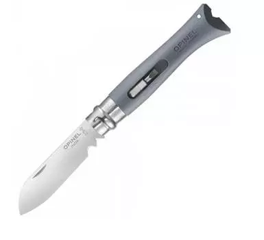 Нож Opinel №09 DIY, сменные биты, серый
