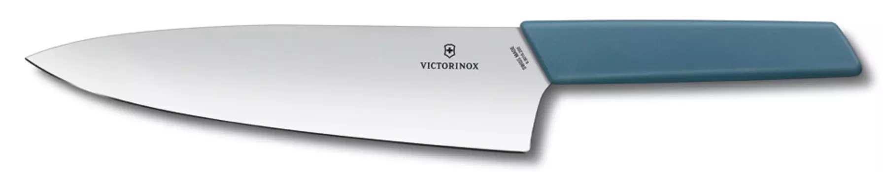 Нож разделочный Victorinox Swiss Modern (6.9016.202B) голубой