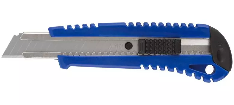 Нож технический MOS пластиковый 18 мм 10195М