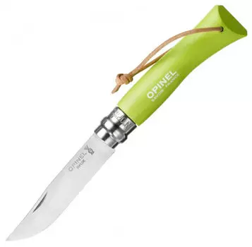 Нож туристический Нож Opinel №7 Green 001442 - длина лезвия 80мм