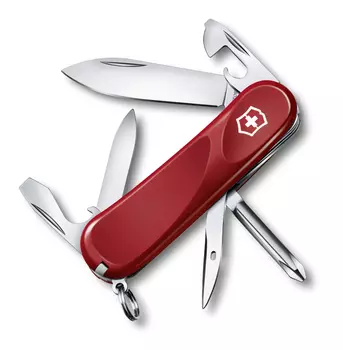 Нож Victorinox Evolution 11, 85 мм, 13 функций, красный