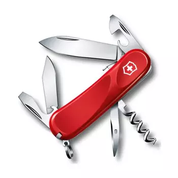 Нож Victorinox Evolution S101, 85 мм, 12 функций, красный