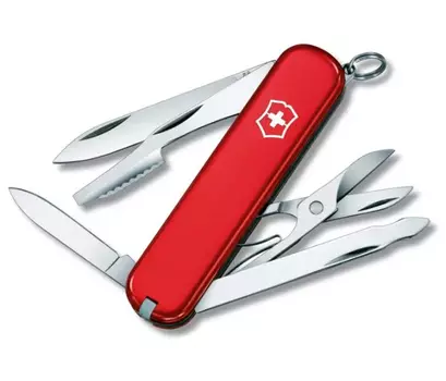 Нож Victorinox Executive, 74 мм, 10 функций, красный