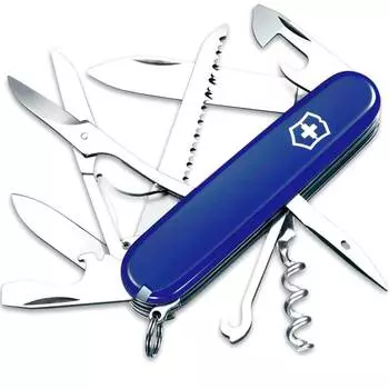 Нож Victorinox Huntsman, 91 мм, 14 функций, синий