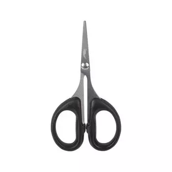 Ножницы для хобби и рукоделия ОСТРОВ СОКРОВИЩ 105 мм, классической формы, черные, 237103 (12 шт.)