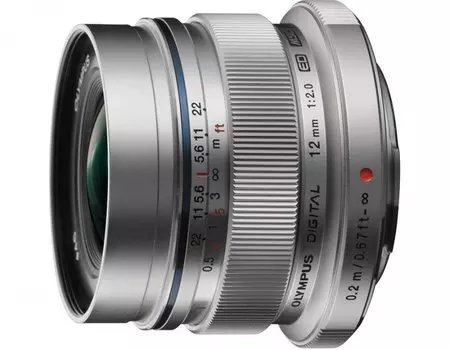 Объектив Olympus M.Zuiko Digital ED 12 mm f/2.0 for PEN Silver