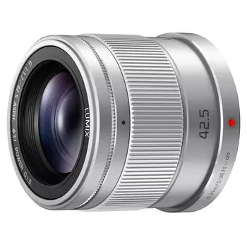 Объектив Panasonic Lumix H-HS043E-S 42.5mm f/1.7 G Aspherical Power O.I.S. (H-HS043E) silver