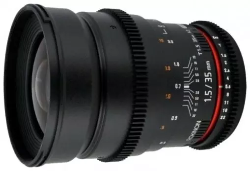 Объектив Samyang MF 35 mm T1.5 ED AS UMC VDSLR Sony E