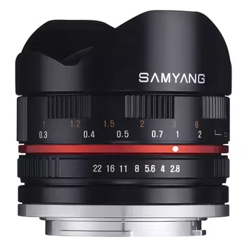 Объектив SAMYANG MF 8mm f/2.8 AS IF UMC Fish-eye Fuji X