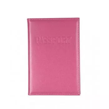 Обложка для паспорта Zinger Classica CPS-303-1, бордовая