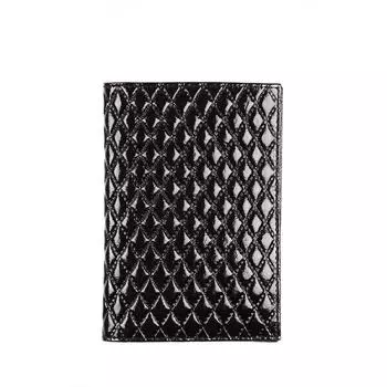 Обложка для паспорта Zinger Liberty OP-10-3, черная