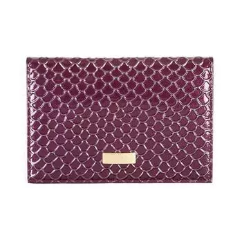 Обложка для паспорта Zinger Violet CPE-303-2, фиолетовая