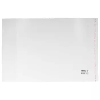 Обложка ПП для учебников ПИФАГОР, универсальная, клейкий край, 70 мкм, 250х380 мм, 227414, (100 шт.)