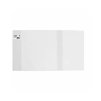 Обложка ПВХ 300х580 мм для учебников/тетрадей А4/контурных карт, ПИФАГОР, универсальная, 180 мкм, штрих-код, 229338 (50 шт.)