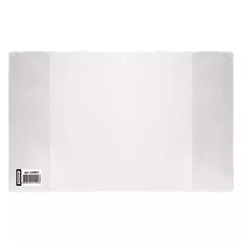 Обложка ПВХ для тетради и дневника ПИФАГОР, прозрачная, плотная, 120 мкм, 213х355 мм, 224837, (100 шт.)