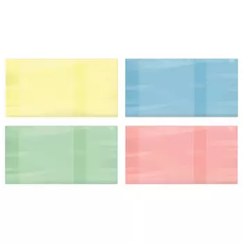 Обложка ПВХ для учебника ПИФАГОР, размер универсальный, цветная, плотная, 100 мкм, 233х450 мм, 227485, (100 шт.)