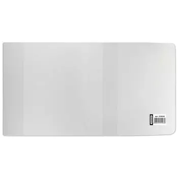 Обложка ПВХ для учебника, ПИФАГОР, размер универсальный, прозрачная, плотная, 120 мкм, 233х455 мм, 224838, (100 шт.)