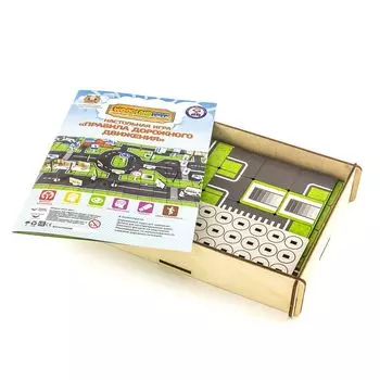 Обучающий набор WOODLANDTOYS 132102 ПДД Пешеход