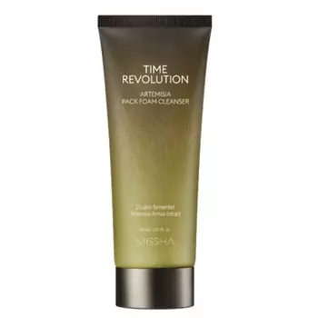 Очищающая пенка-маска для лица MISSHA Time Revolution Artemisia Pack Foam Cleanser 150 мл