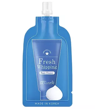 Очищающая пенка сливки для умывания BEAUSTA Fresh Whipping Foam Cleanser 20мл