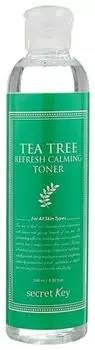 Очищающий тоник с маслом чайного дерева Secret Key Tea Tree Refresh Calming Toner