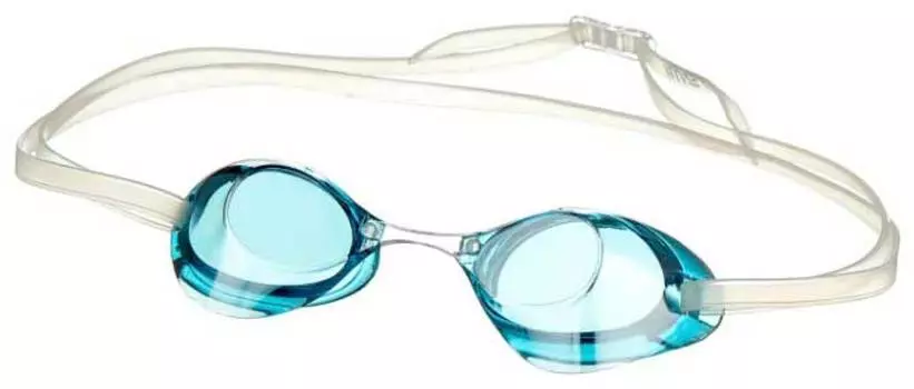 Очки для плавания Atemi, старт., силикон, (бирюза), R302