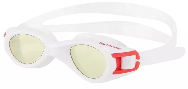 Очки для плавания детские BARRACUDA TITANIUM JR, 30920, Бело-красный,