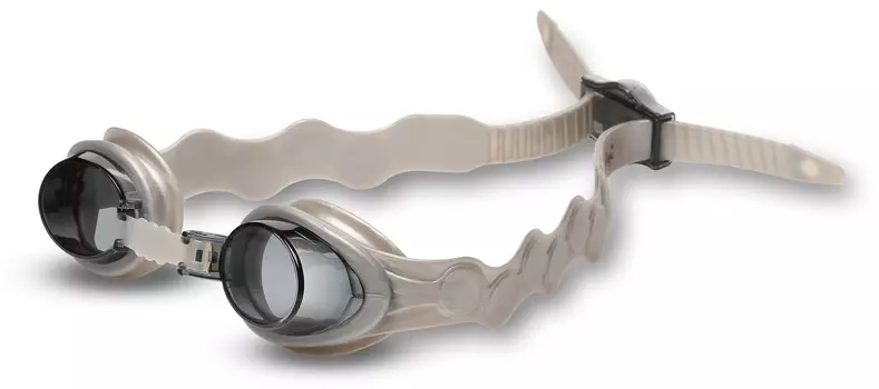 Очки для плавания детские INDIGO RAY, 2669-2, Серый,