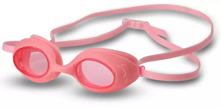 Очки для плавания детские INDIGO SCAT, 2667-3, Светло-розовый,