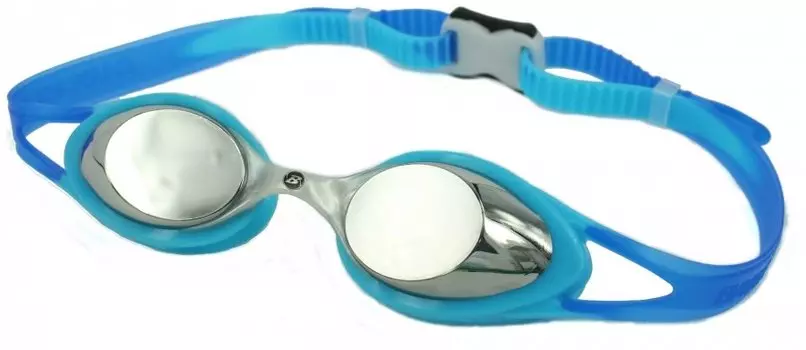 Очки для плавания для детей Barracuda CARNAVAL (зерк , антифог, силикон 34710 Гол/Син/Сер