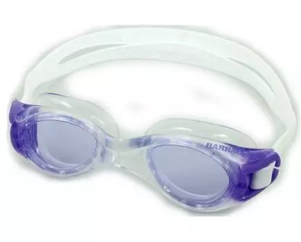Очки для плавания для детей Barracuda TITANIUM JR (антифог, силикон) 30920 Бел/Фиол