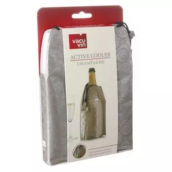 Охладительная рубашка для игристых вин VACU VIN платина